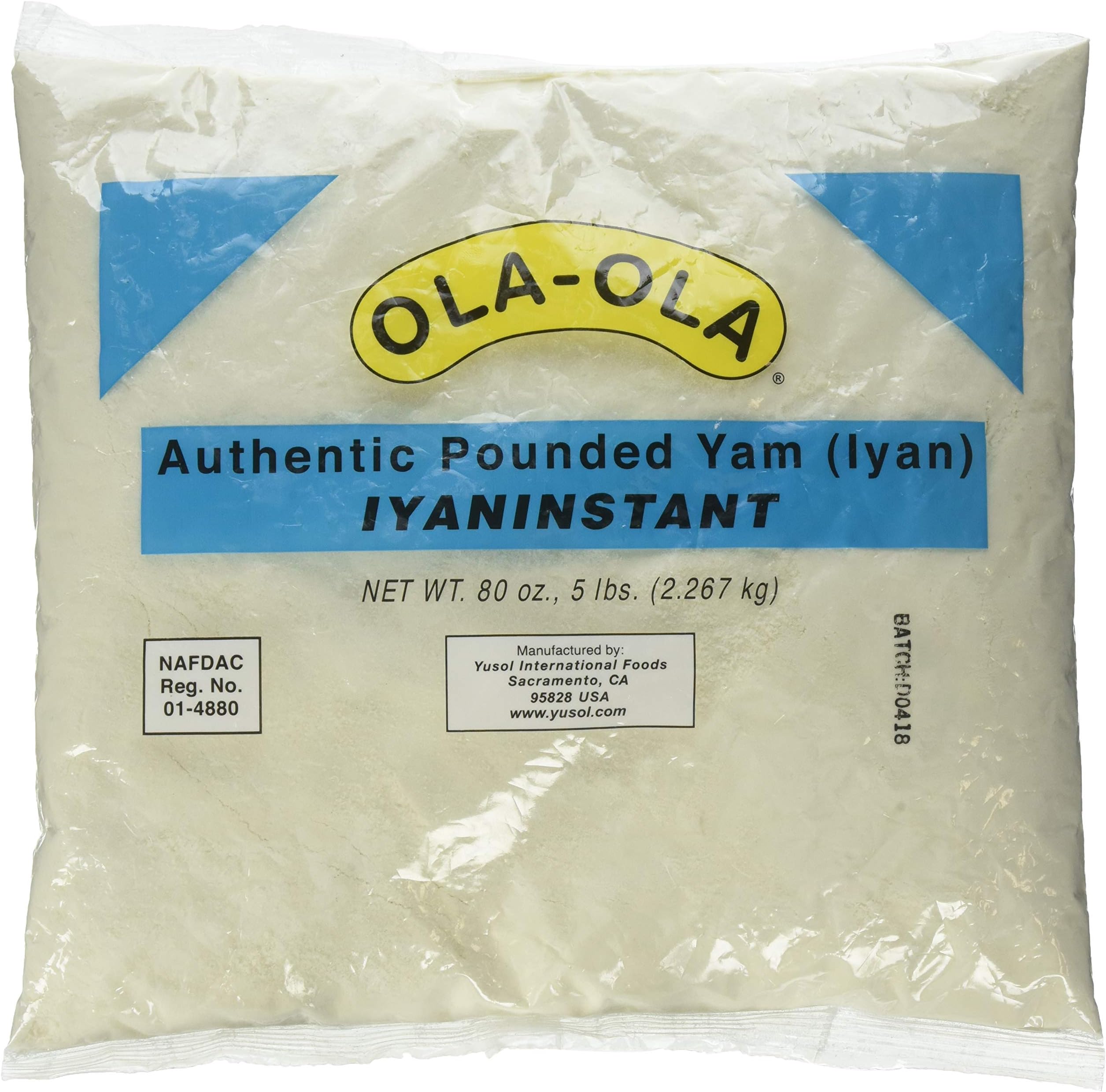 Ola Ola Pounded Yam 5 LB