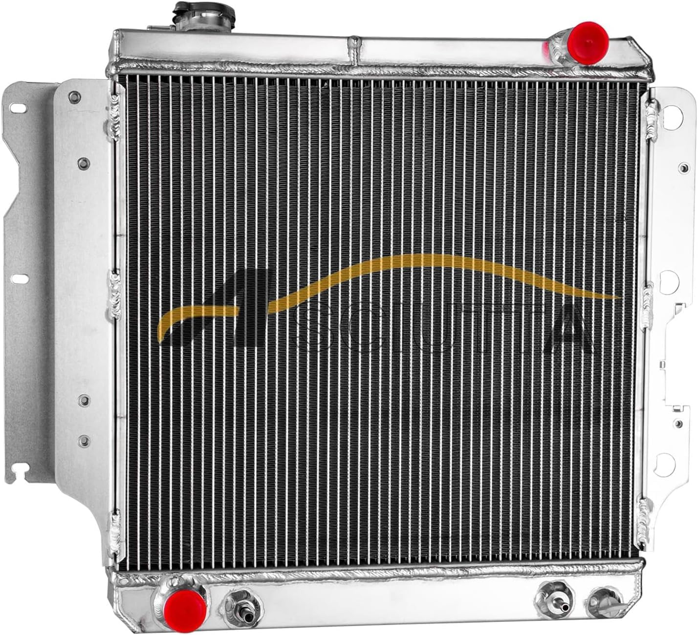 CC2101 Radiator For 1987-2006 Jeep Wrangler TJ 2.4L 2.5L 4.0L 4.2L L4 L6 Radiador 3 Row Core Aluminum Radiators
