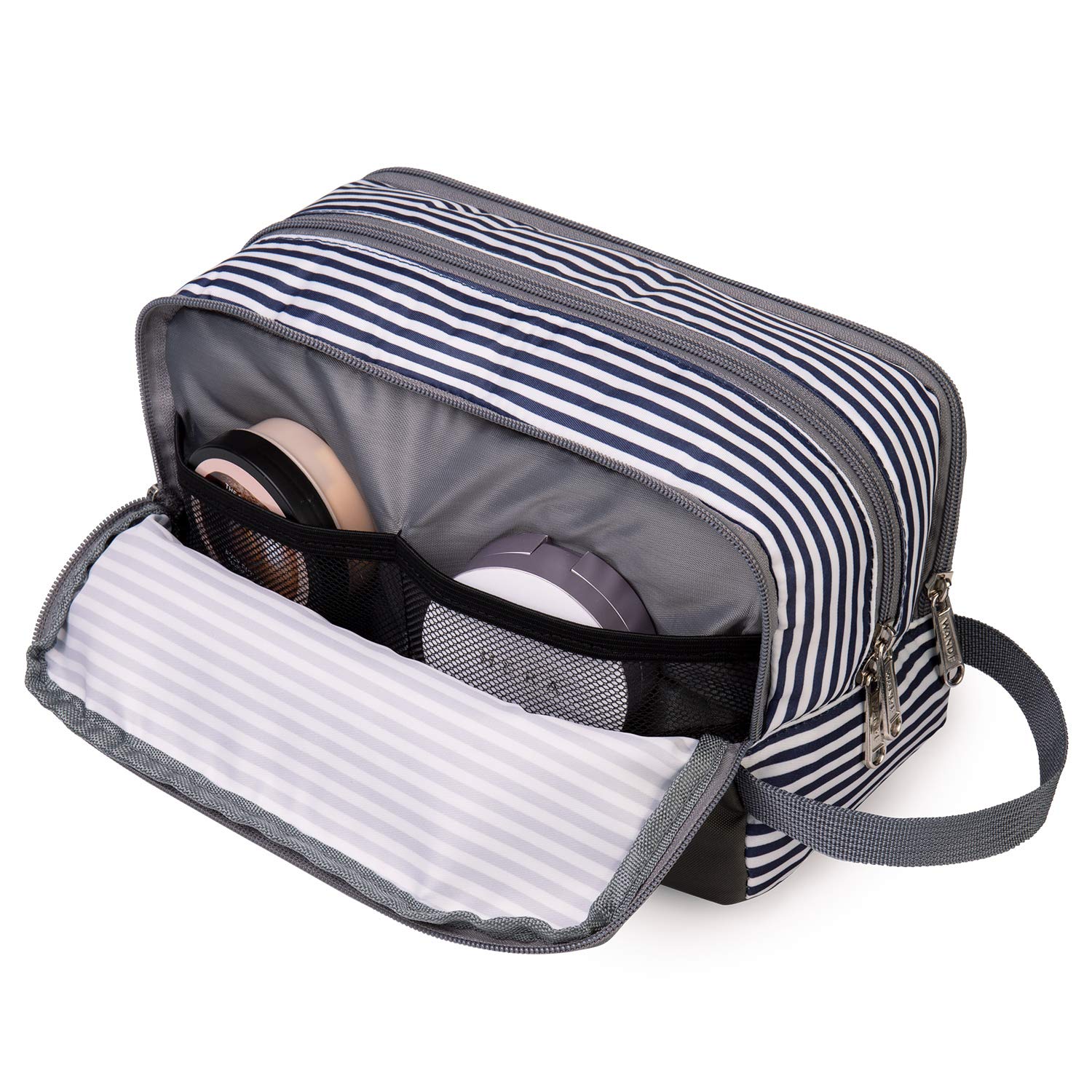 WANDF Astuccio da toilette da uomo da viaggio, borsa da bagno, accessori da viaggio, astuccio per trucco, da donna, organizzatori di servizi igienici