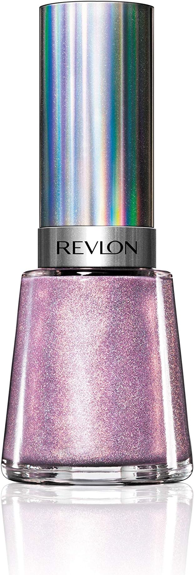 Nail Enamel, Chip Resistant Nail Polish, Glossy Shine Finish, in Pink, 105 Galactic Pink, 0.5 oz