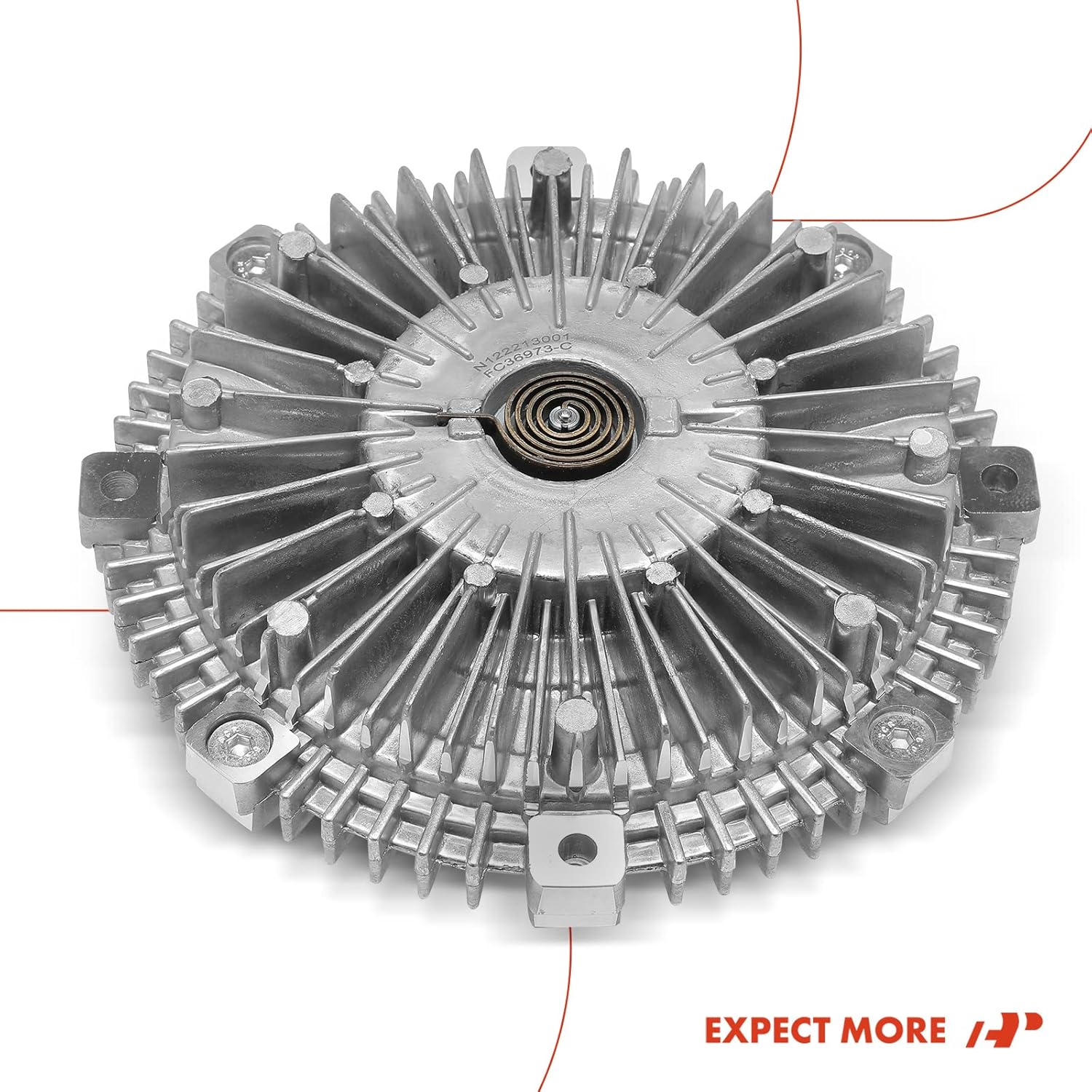 A-Premium Engine Cooling Fan Clutch Compatible with Chevy, GMC, Cadillac, Hummer, Isuzu & Oldsmobile - Silverado, Tahoe, Avalanche, Express, Suburban, Sierra, Escalade, Savana, Yukon, H2, NPR, Bravada