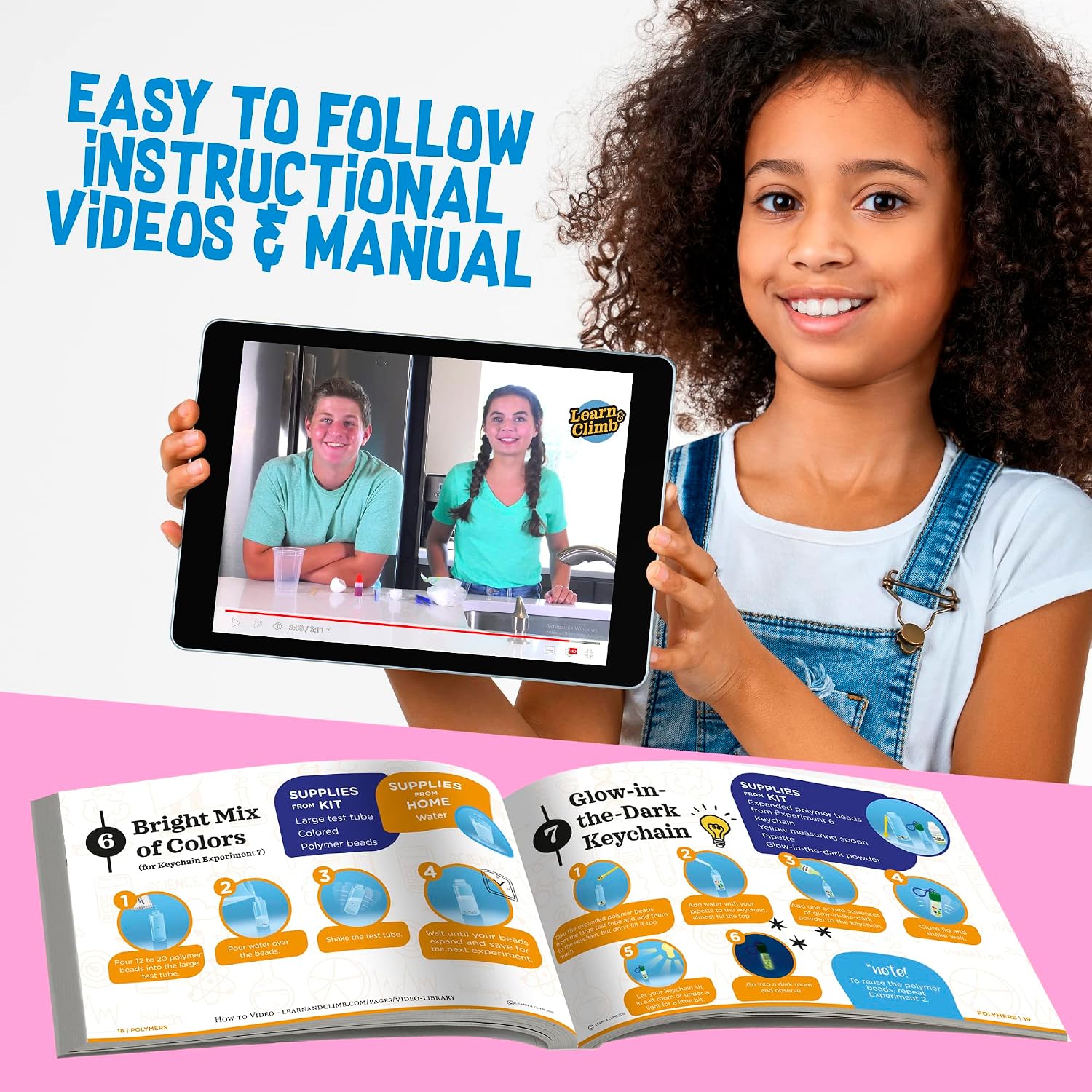 Kids Science Kit, Over 65+ Experiments, Gift for Kids Ages 8-12