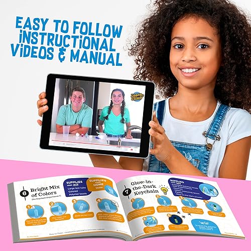 Miniatura 5 de Juego de ciencia para niños con más de 60 experimentos DVD y manual de instrucciones idioma español no garantizado 55 piezas actividades científicas