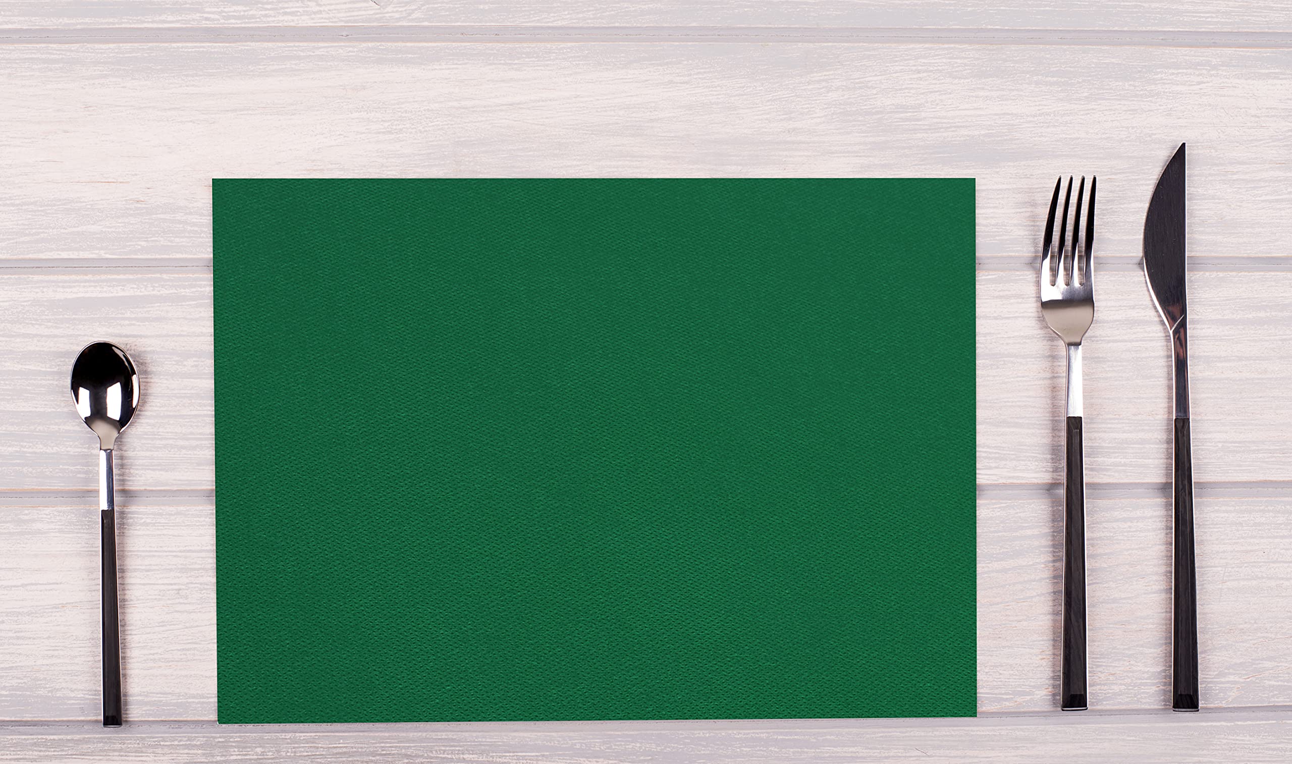 spun bound non-woven placemat, Tear-proof, water-repellent and wipe able fabric, Size 30X40, Made in France - Image 3