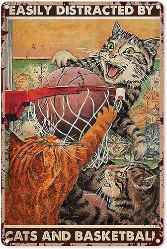 Miniatura 1 de Easy Distracted by Cats and Basketball - Rompecabezas de madera de 1000 piezas para la familia, desabrochar el juego, caja de regalo para adultos