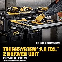 Vista 13 de DEWALT DWST08520-1 Tough System 2.0 DXL Cofre de 2 niveles