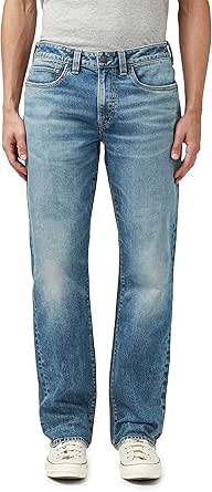 Buffalo David Bitton Men's Relaxed Straight Driven Jeans