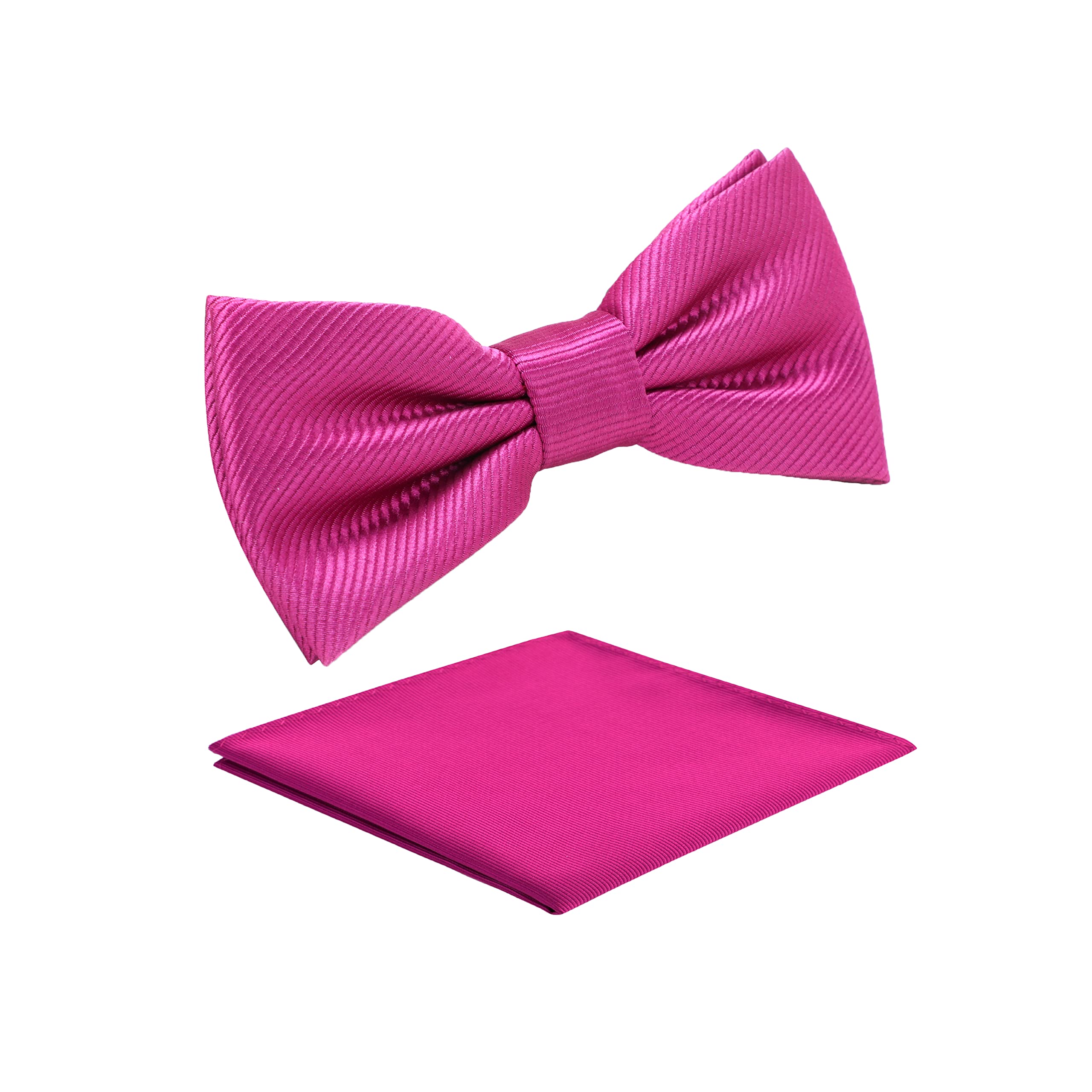 fortunatever Boys Solid Pre-tied bow ties,Adjustable Tuxedo Bowtie For Boy With Multiple Colors (11''-19'')