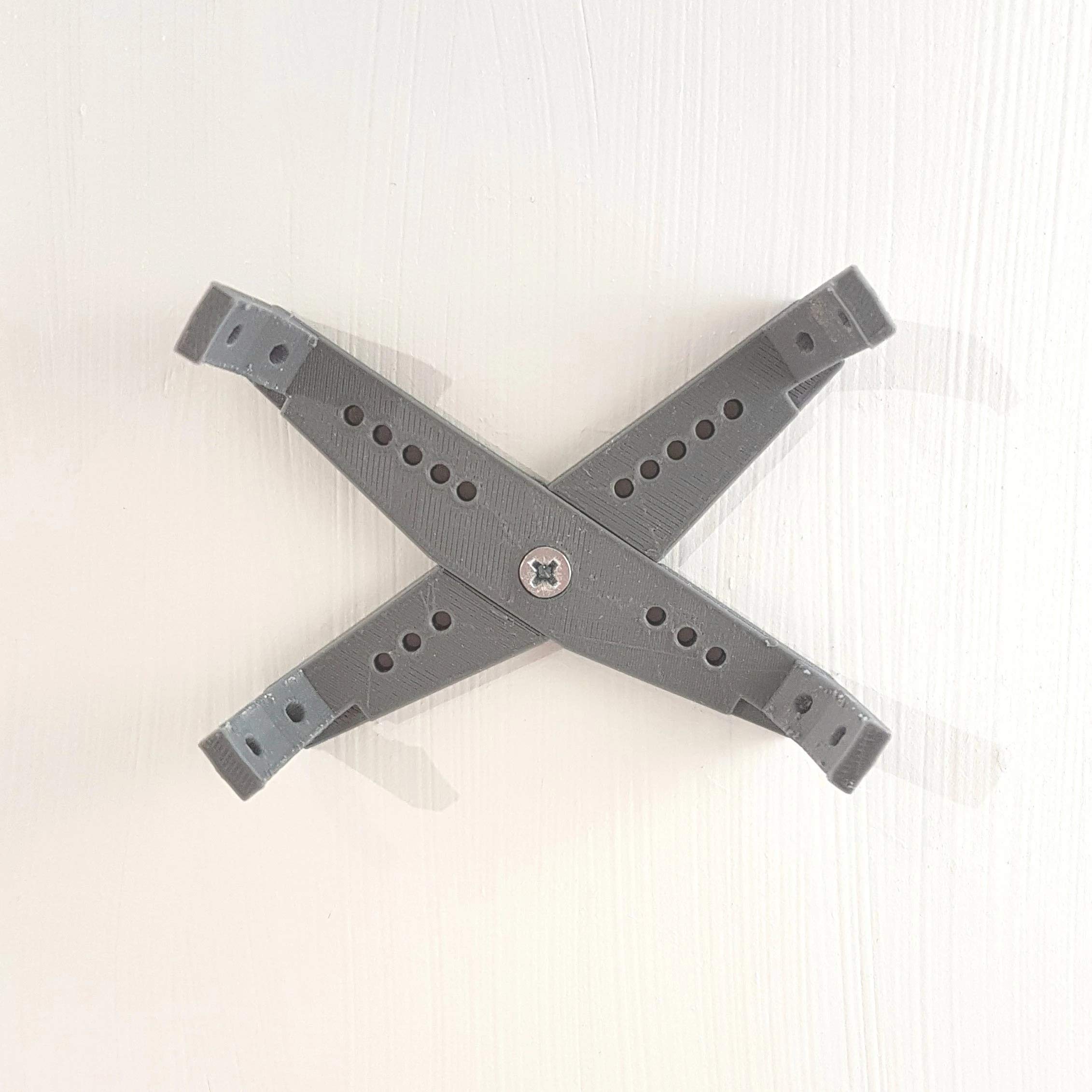 3D Cabin Google Home Mini Wall Bracket Grey