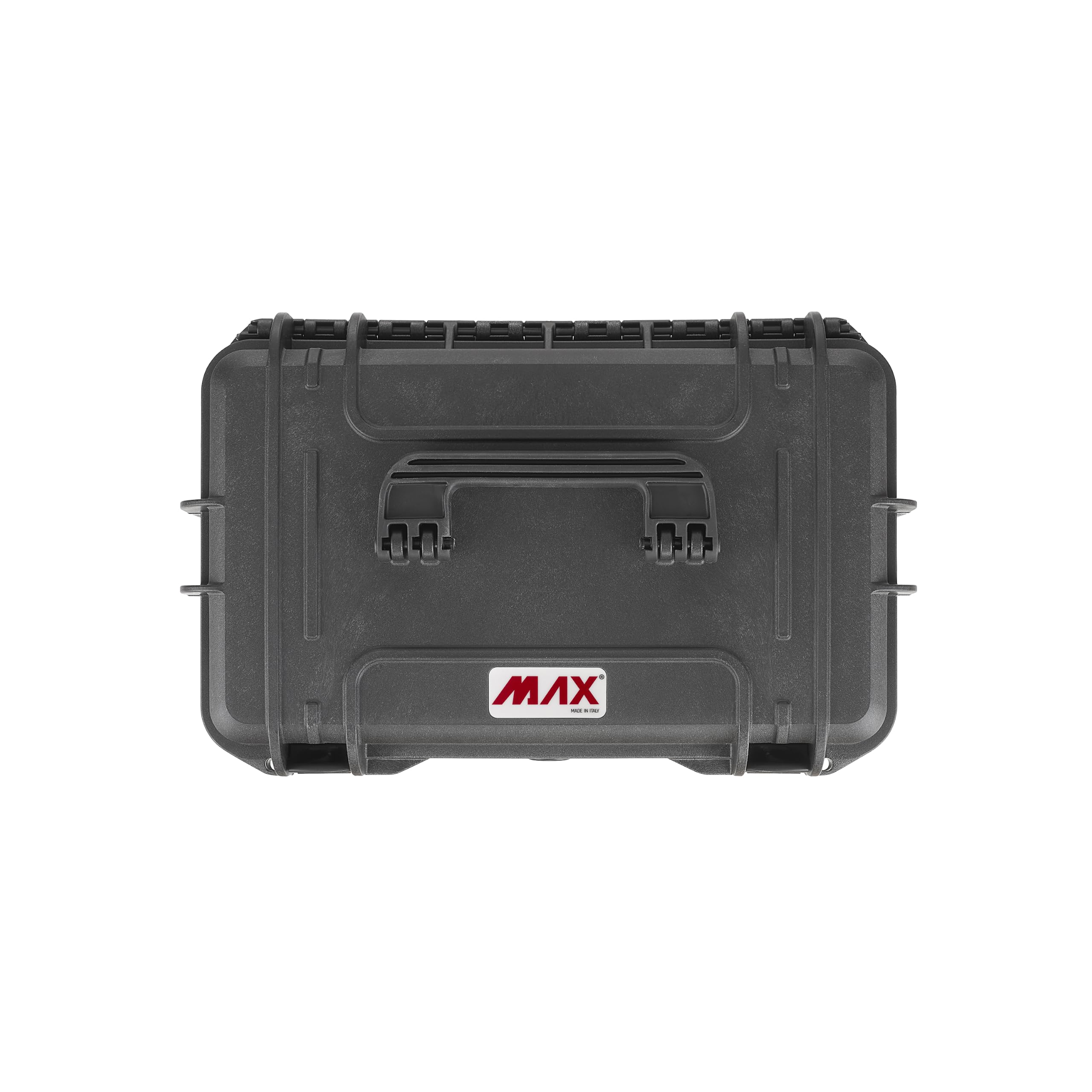 Max Cases MAX400S.079, Negro - Maleta hermética con espuma pre-cortada a cubetas - dimensiones internas 400 x 230 x 260 mm