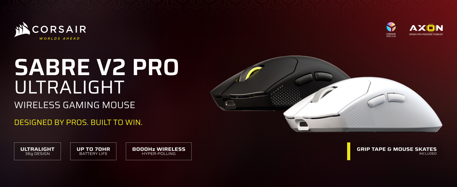 Amazon.com: Corsair Sabre v2 PRO Ultralight FPS Wireless Gaming