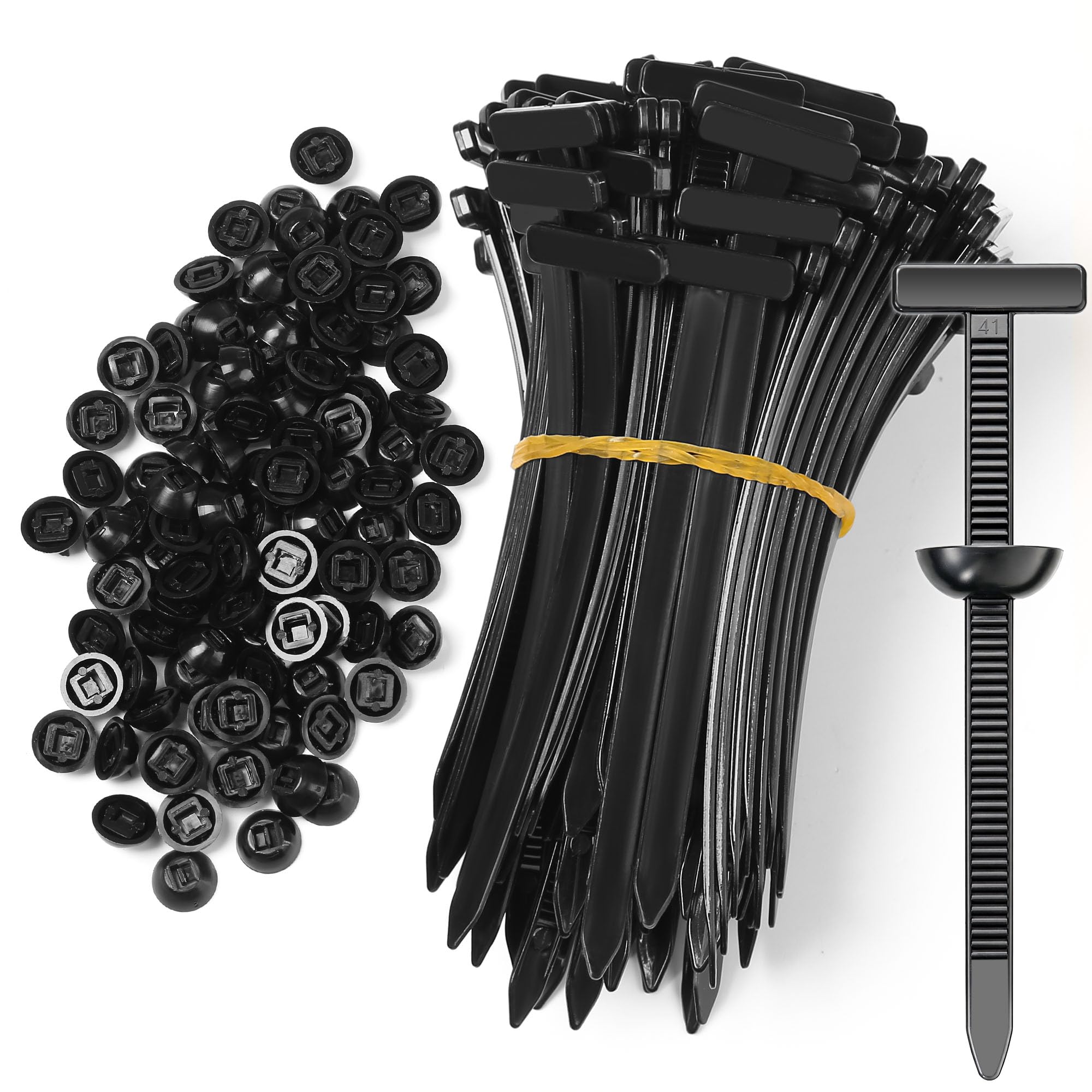 Amazon.com: 100 Pcs Nylon Universal Cable Tie Buckle - New T