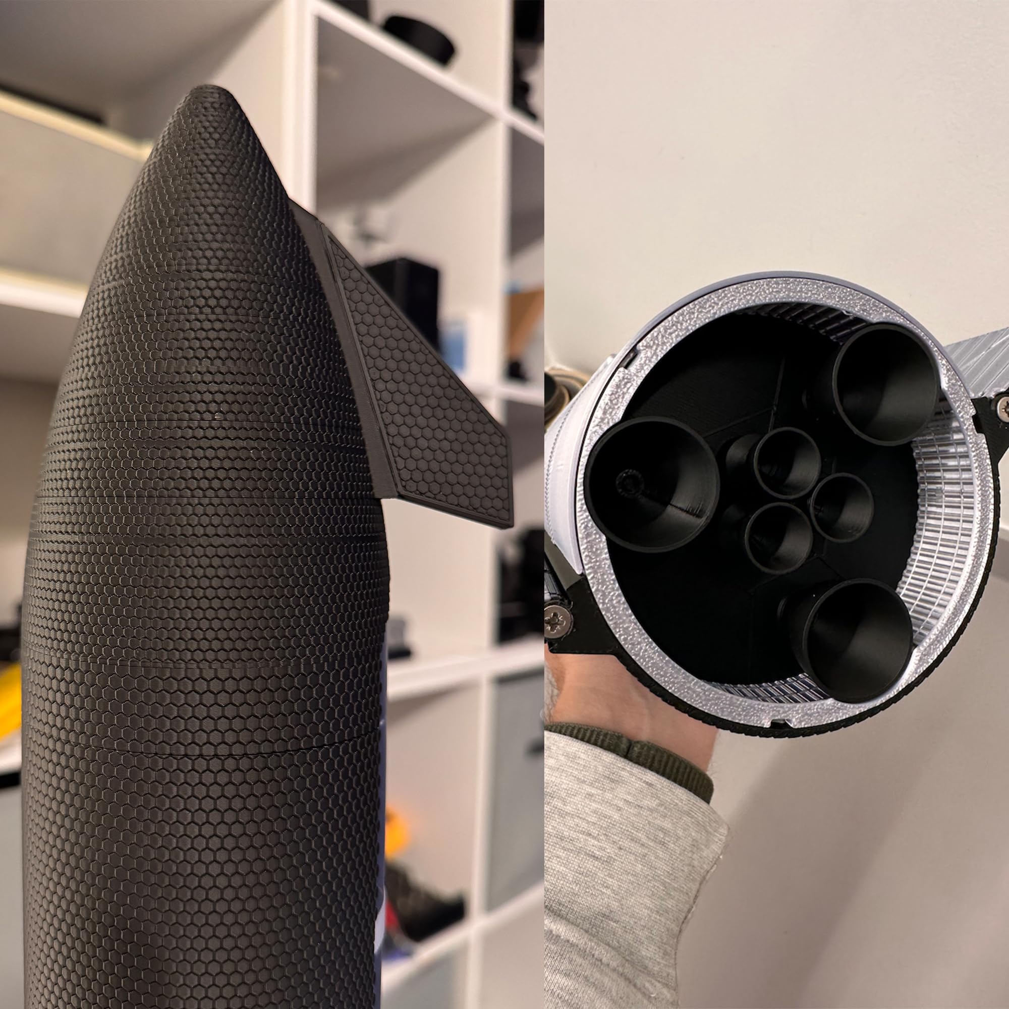 Starship Rocket Model – Precision 3D Printed Spacecraft Replica for Desk & Decor 2