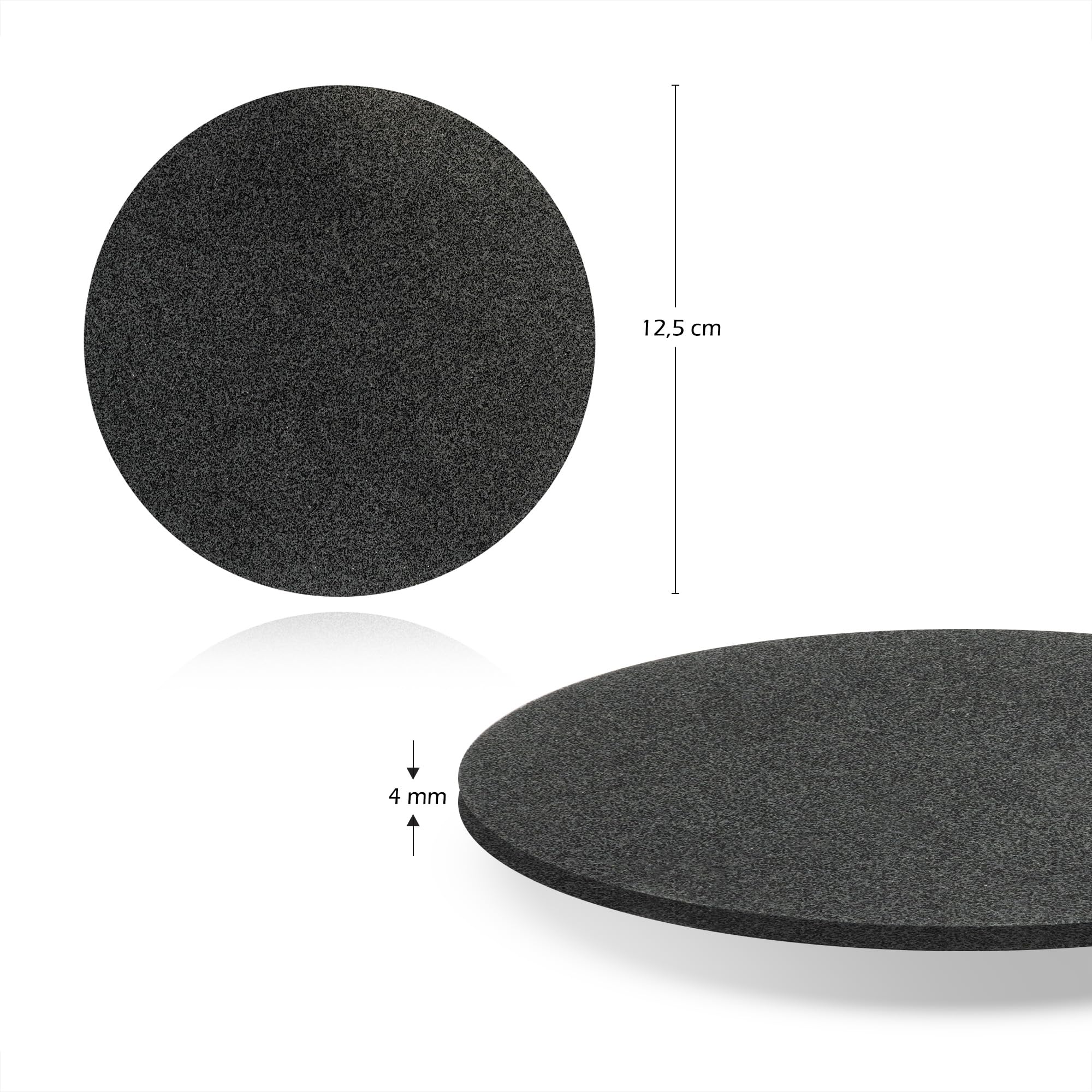 ToRIDE Snowboard Stomp Pad rond | Pad antidérapant autocollant comme autocollant en néoprène