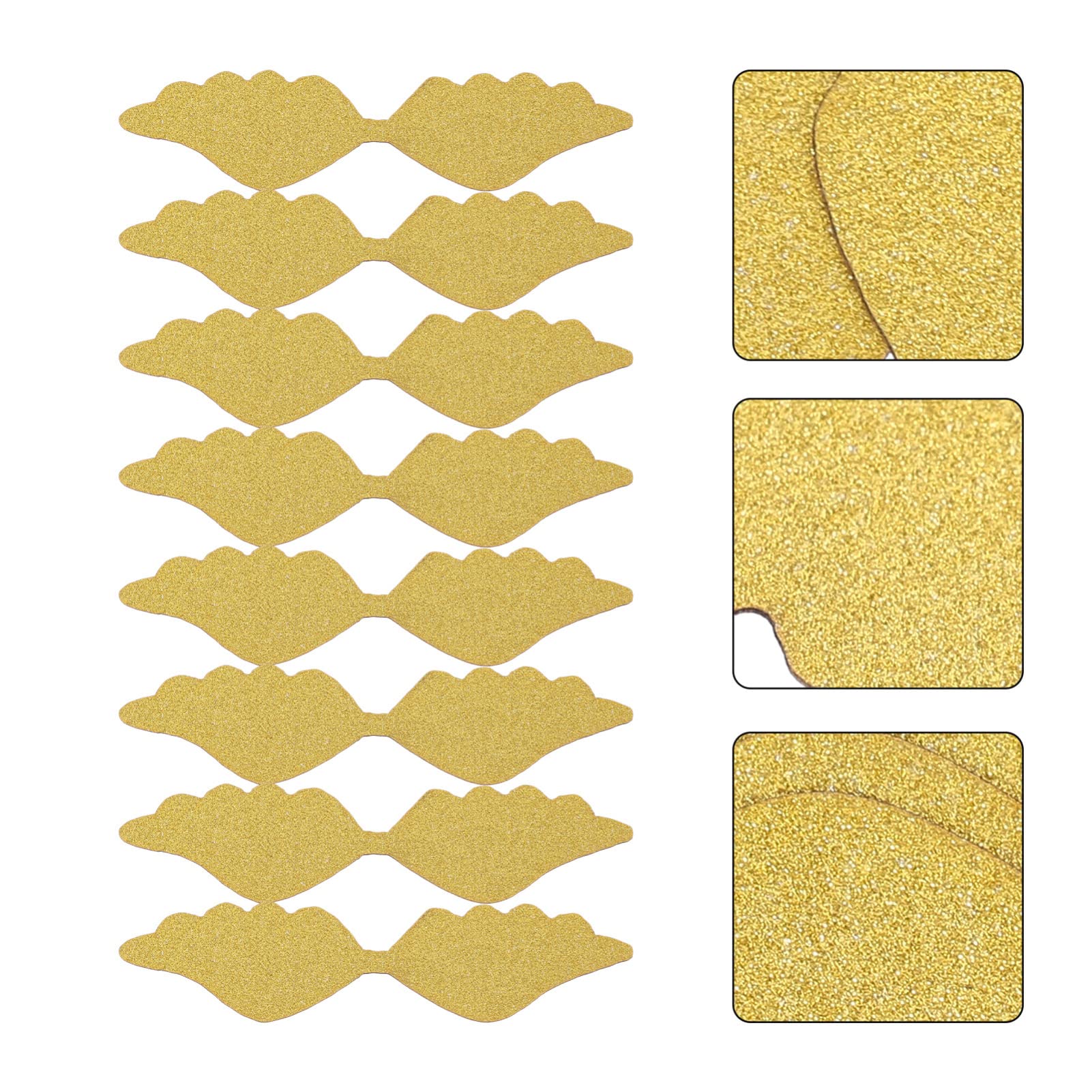 Toyvian 450 Pz Inserto Torta Vigilia di Capodanno Bandiera Superiore della Torta Topper Cupcake Ala Glitterata Torta al Cioccolato Topper per Cupcake Carta Dolce Frutta Bambino