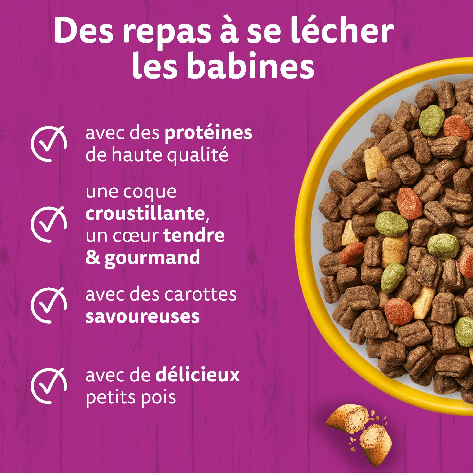 WHISKAS Croquettes pour chat adulte 7 kg au poulet