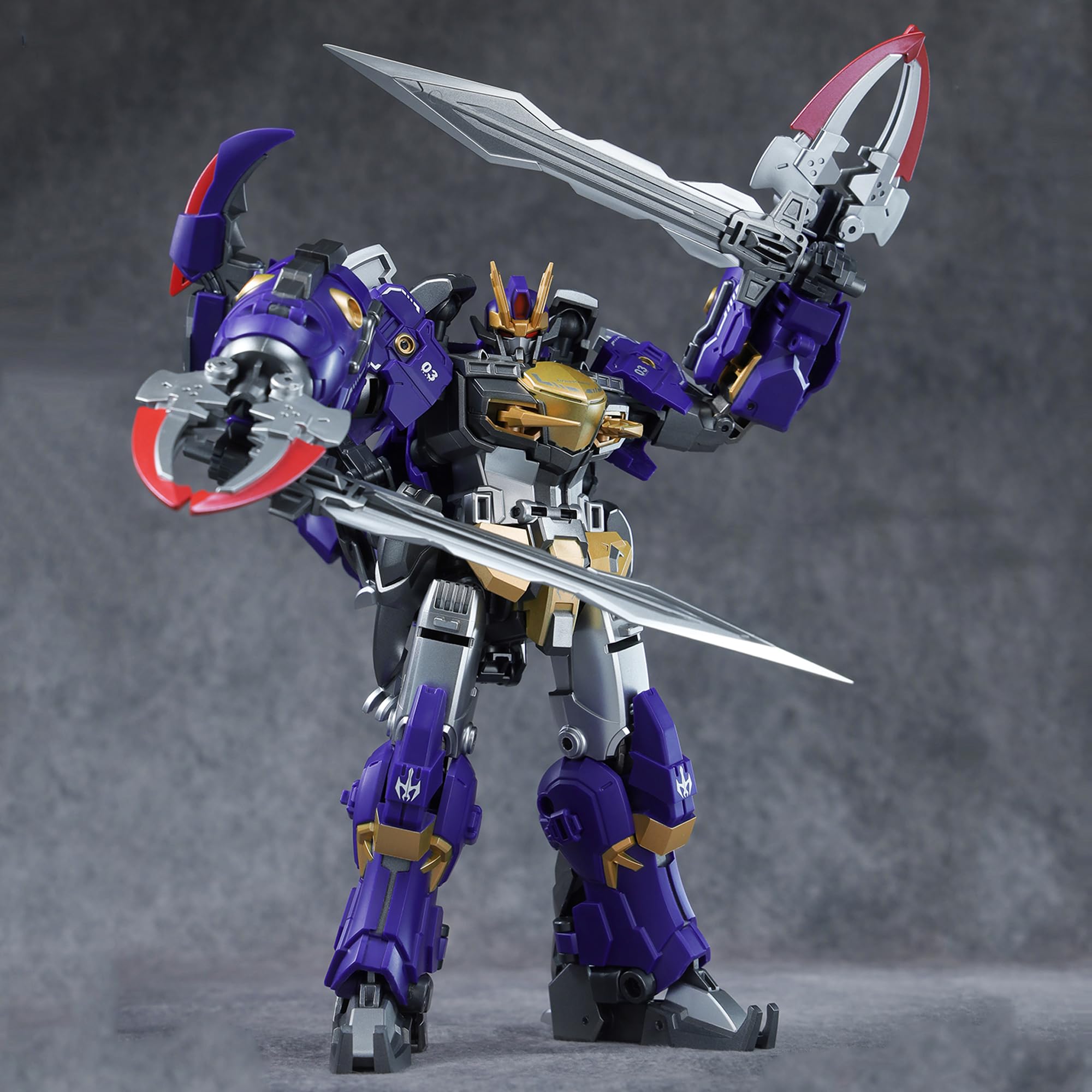 TOYVERSE CANG-Toys 1/18 Transformable Action figurka Trans Age, Bergion Swordion, ruchome stawy, model postaci, od 15 lat