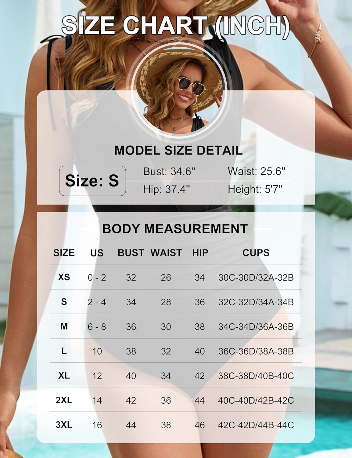 BMJL Womes One Piece Swimsuit Mesh Bathing Suit Tummy Control Swimsuits Plunge Bikini Tops 2025 - Image 6