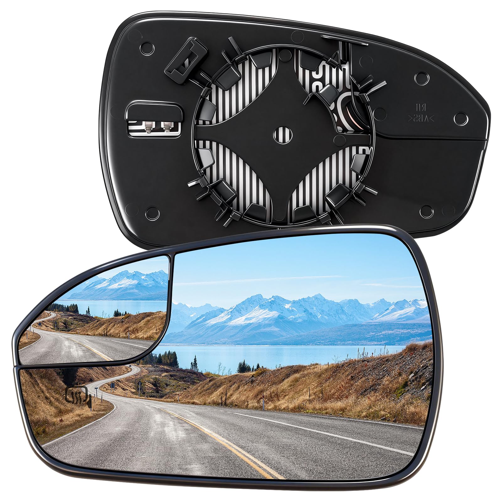 Amazon.com: Driver Side Heated Mirror Glass Replacement for 2013