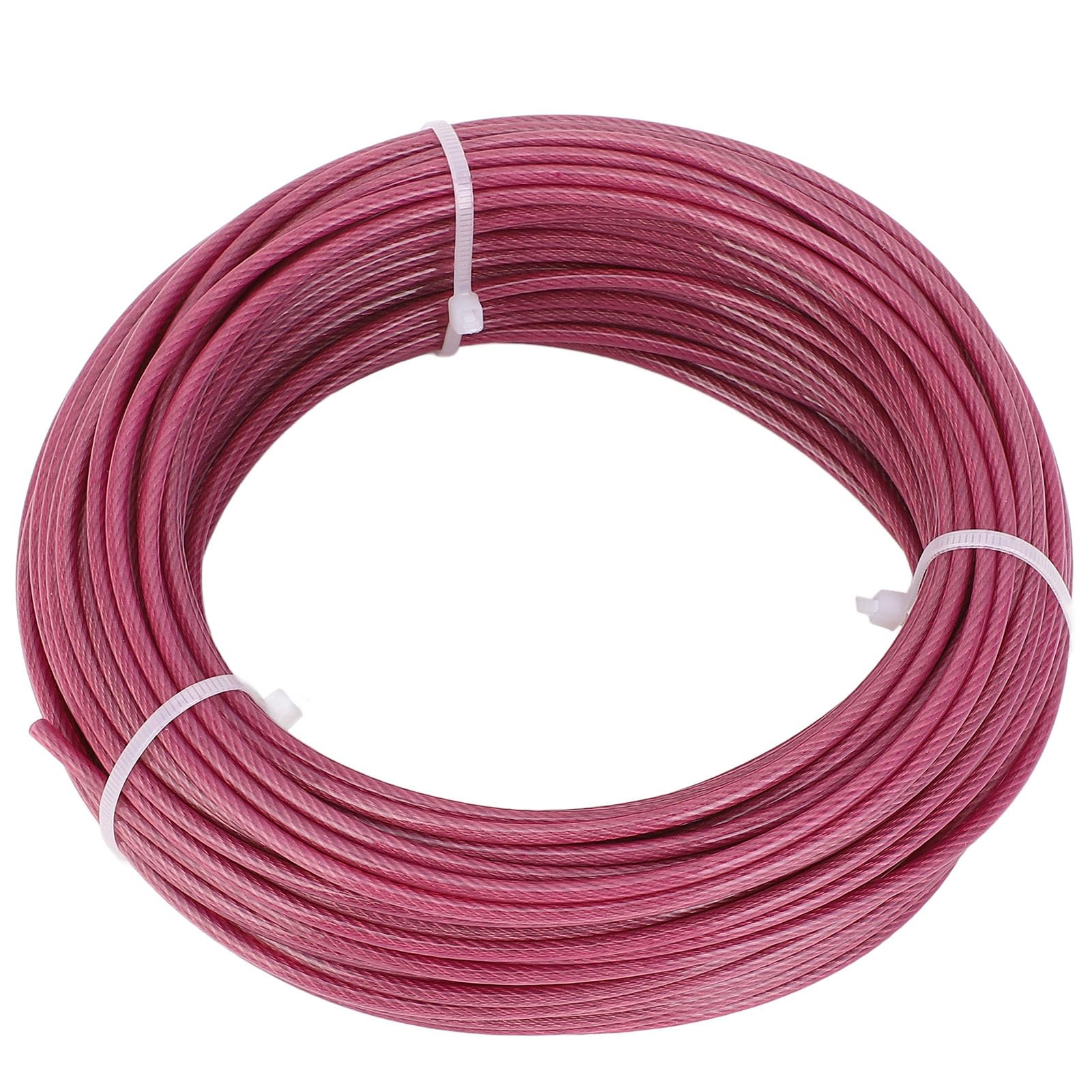Turnbuckle Drut Zestaw napinacza odpornego na UV Purple powlekany stalowy kabel do ubrań roślin wspinaczka ogrodowa Wsparcie 100 -metrowych 3 mm stali nierdzewnej