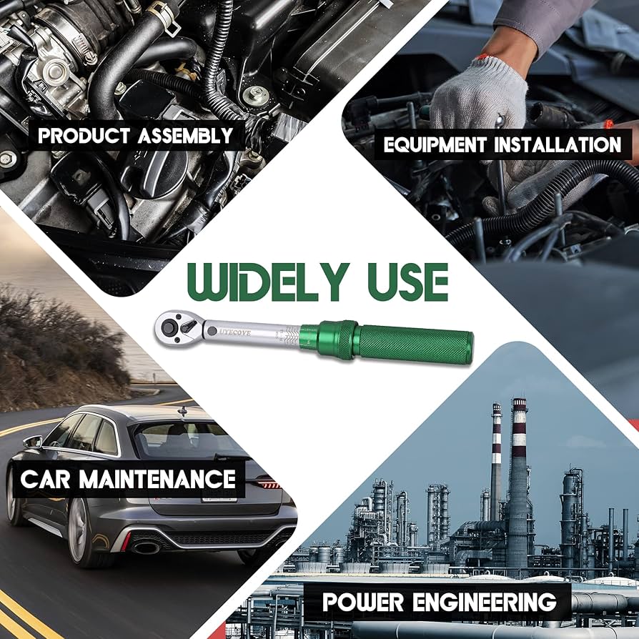 UYECOVE 1/4-Inch Drive Click Torque Wrench, Bike Torque