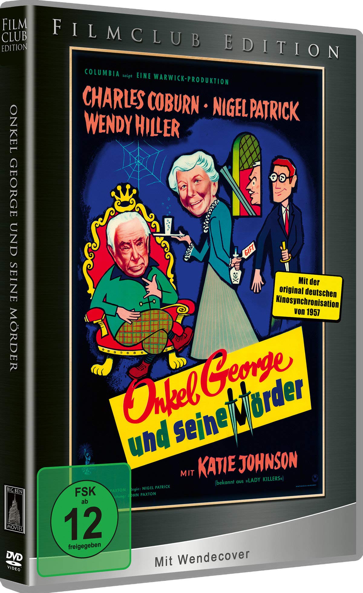 Onkel George und seine Mörder DVD Filmclub Edition 81 cine alemán importación