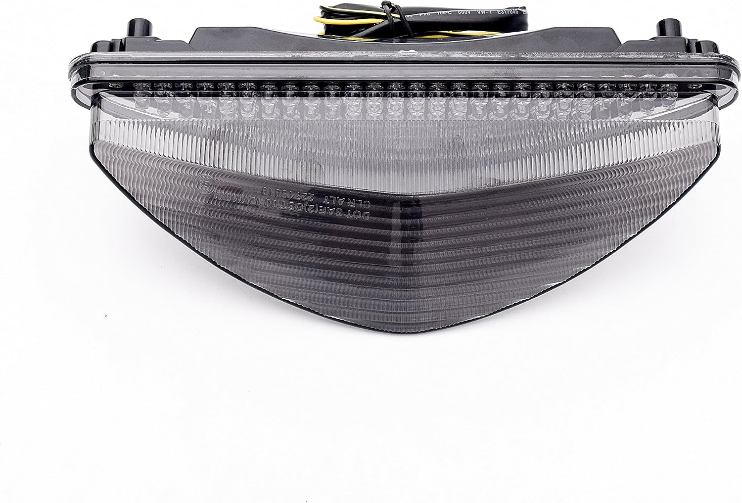 Motorcycle LED Brake Tail Light Smoke Lens with Integrated Turn Signals Fit For Yamaha 2008-2017 Raider