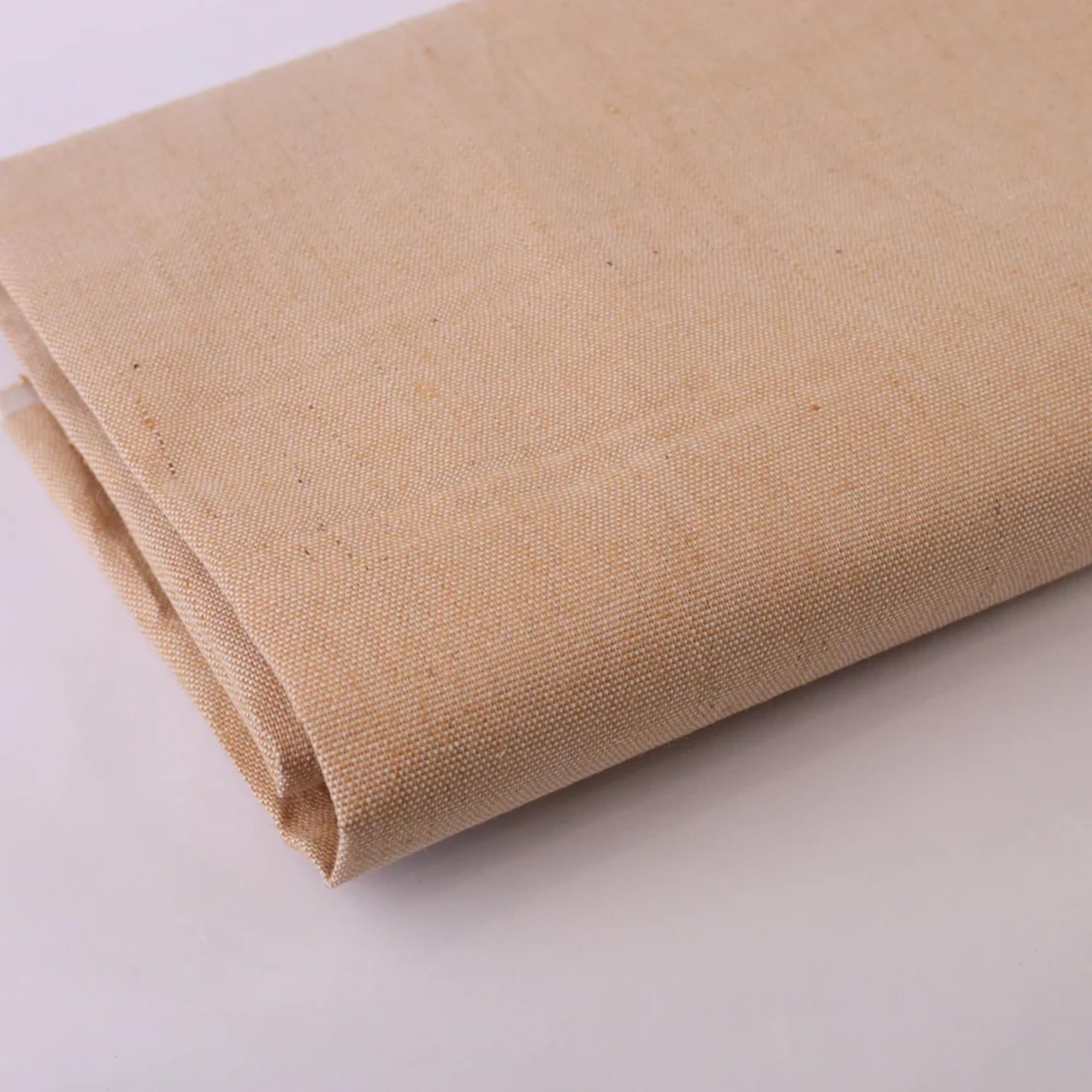 JUCO Jute Cotton Hessian Burlap Fabric 1 Meter x 52 Inch Wide - Natural Beige Golden Brown 13x13 Weave 100% Natural Jute Cloth for Crafts Home Decor Table Runners DIY Sewing Projects Non Laminated-image-34