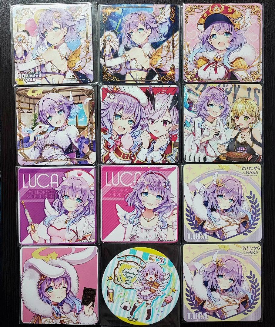 Amazon.co.jp: 白猫プロジェクト ルカ コースター 12枚セット : ホーム 