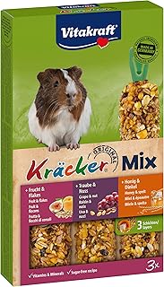 Vitakraft Kräcker Trio-Mix honing/noot/fruit cavia 3in1