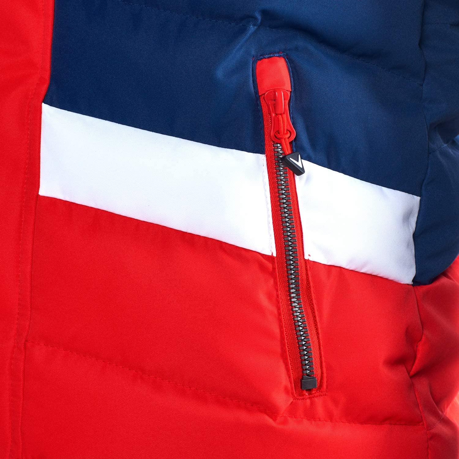 Black Crevice Veste de Ski pour Enfants I en diverses Couleurs et Tailles I Veste Coupe-Vent et imperméable pour Enfants I Poches à Fermeture éclair imperméables I avec Capuche