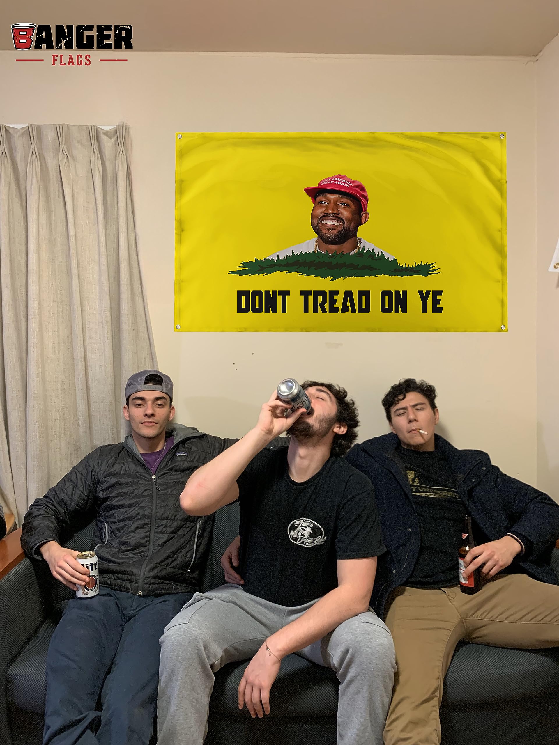 ☆Kanye West☆ Hiphop Banner The Yeezus a.k.a Ye, a.k.a Kanye West! Arguably most