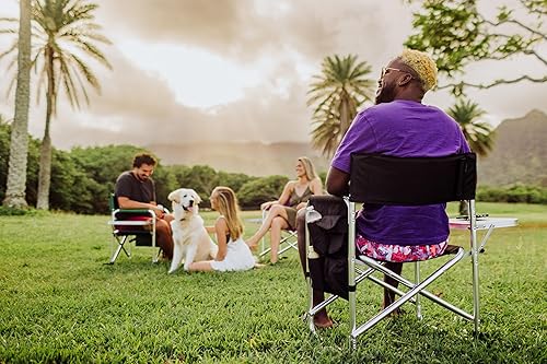 Miniatura 69 de PICNIC TIME NFL Unisex-Adult NFL Sports Chair with Side Table, Beach Chair, Camp Chair for Adults Negro