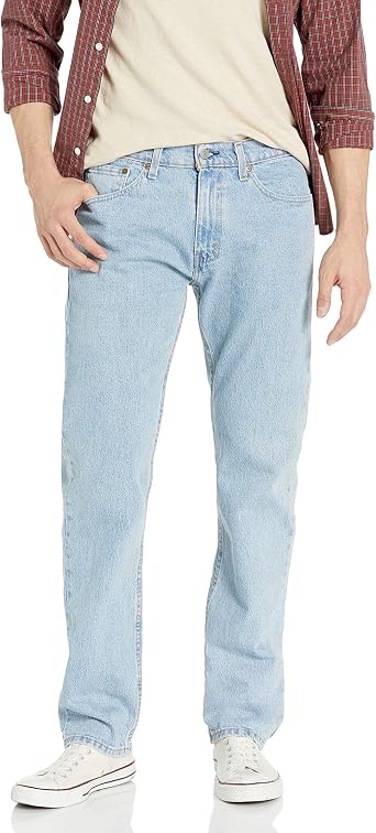Levis Mens 505 Regular Fit Jeans