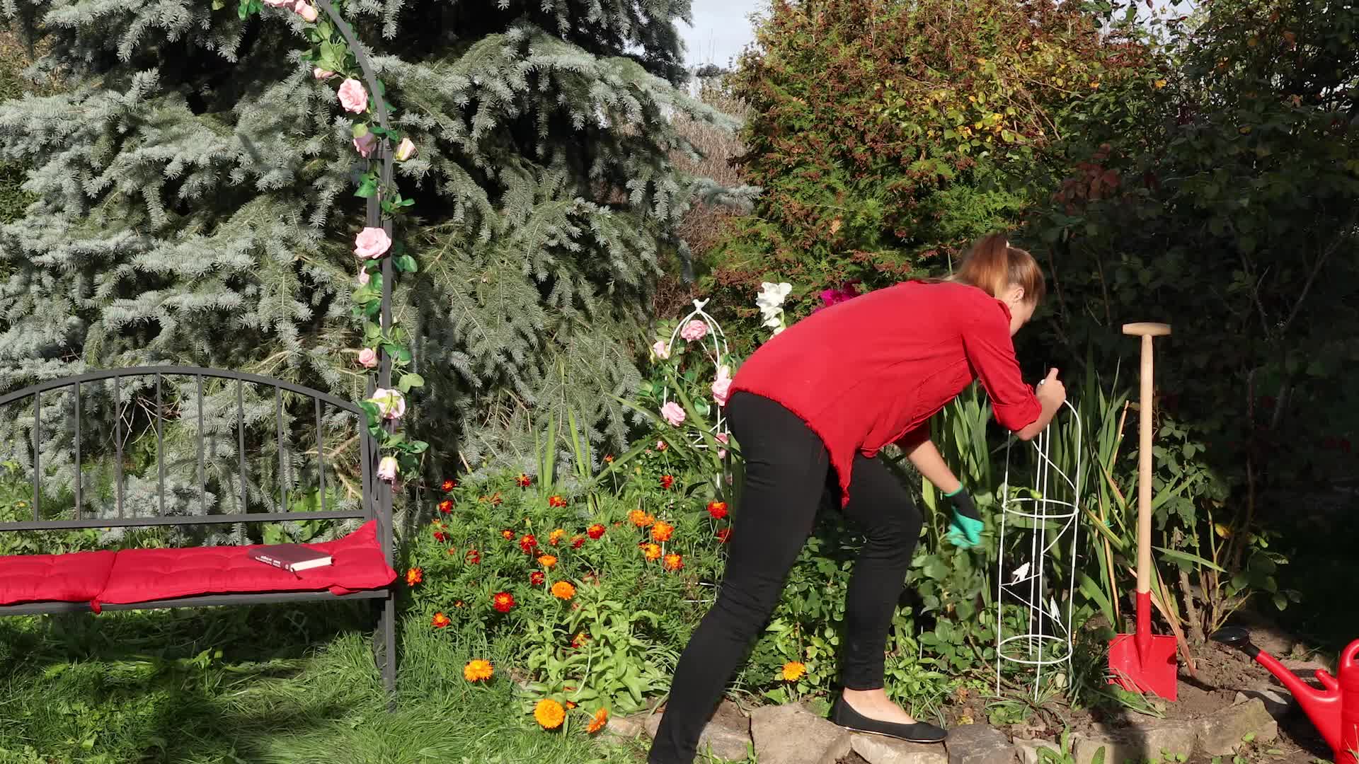 Set 2 Graticolati Con Uccellini Per Giardino - Sostegni Piante Rampicanti, Bianco - Foto 8