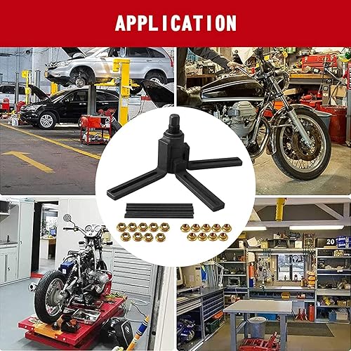 Miniatura 6 de RYANSTAR RACING Divisor de cárter de motocicleta extractor de volante para motocicleta Dirt Bike ATV herramienta para desmontar motores de 2 o 4