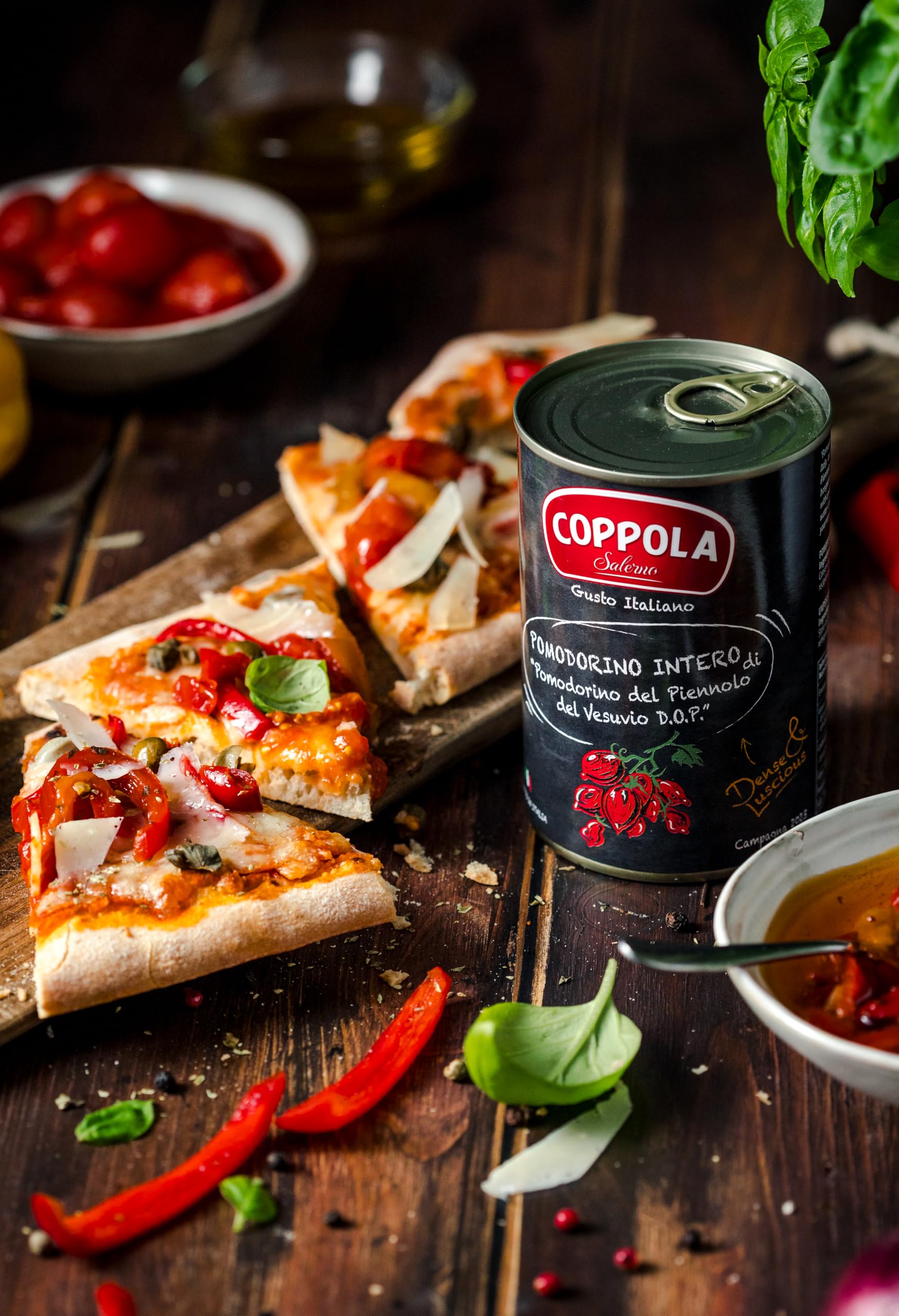 Coppola Pomidory Wiśniowe 'Piennolo del Vesuvio AOP' 400g (zestaw 12 sztuk)