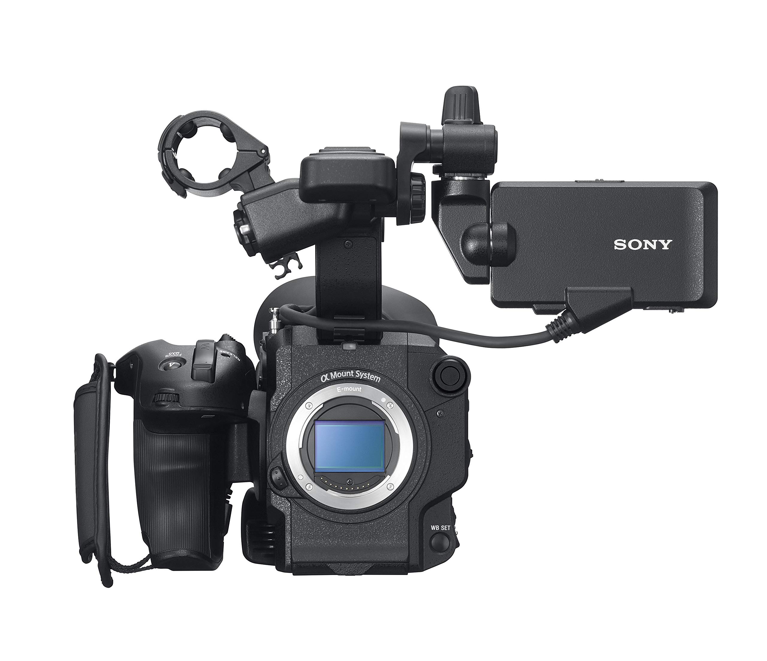 Sony FS5 II CMOS Caméscope portatif Noir 4K Ultra HD - Caméscopes numériques (CMOS, E mount, Carte mémoire, MS PRO Duo,MS Pro-HG Duo,SD,SDHC,SDXC, Auto/Manuel, Auto)