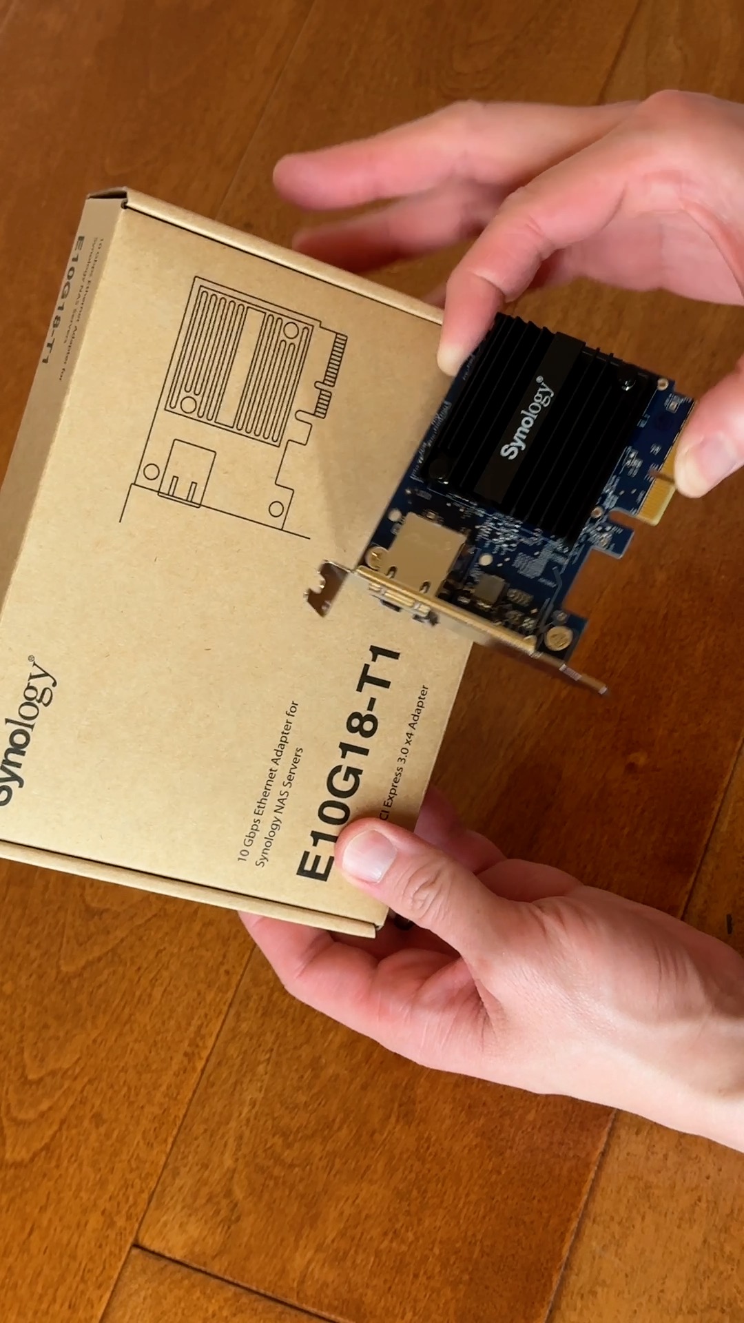 Watch Worth it? Synology 10GB Ethernet Adapter RJ45 E10G18-T1! on