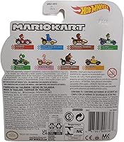 Vista 2 de DieCast Hotwheels Mario Kart Light Blue Shy Guy Standard Kart - Toty Winner 2021