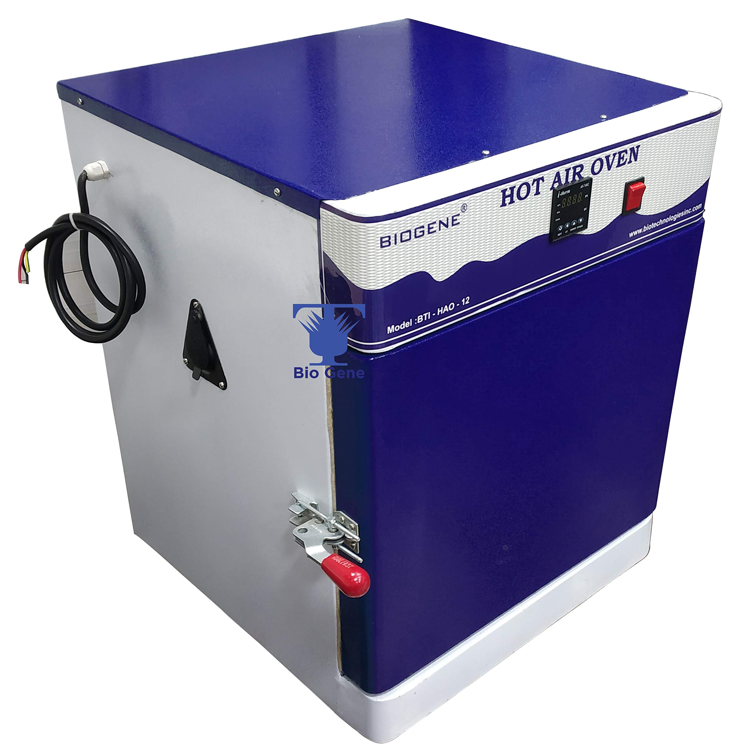 Bio Gene Digital Hot Air Oven Stainless Steel Blue (12"x12"x12")