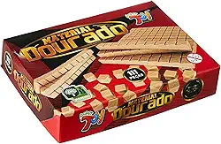 Material Dourado, em Madeira, com 111 Peças, Papertoy