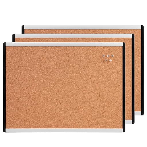 MockWares Basics Cork Board Set