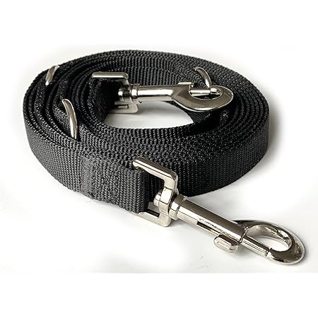 LIEBHUND ComfortLine Hundeleine - Verstellbare 2m Leine Mit Mesh