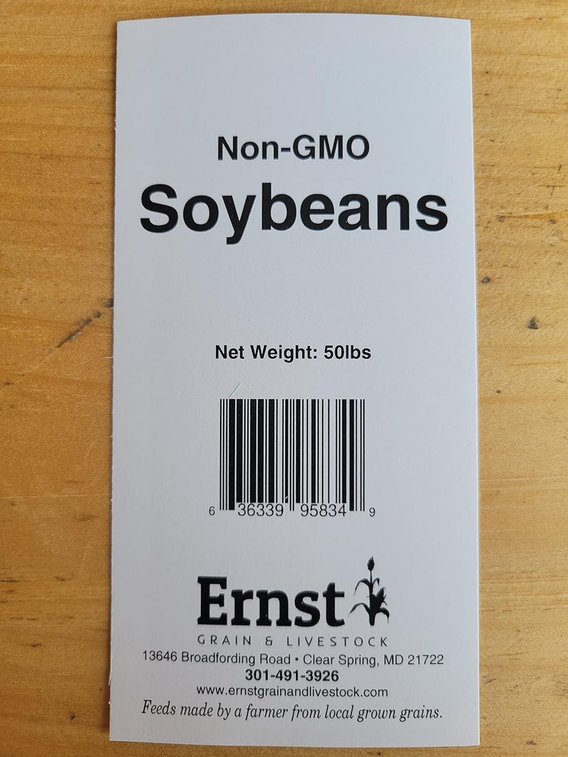 Ernst Grain & Livestock Non-GMO Soybeans, 46 lb Bag