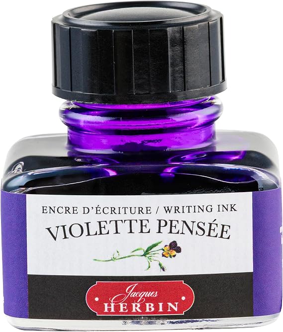 J. Herbin Fountn Pen Ink 30Ml Violette Pensee