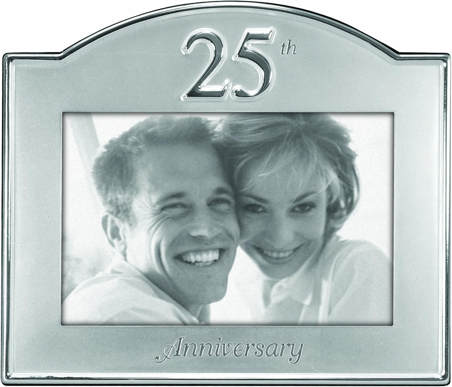 Malden 25th Anniversary Metal Picture Frame, 4 by 6Inch Amazon.ca Home