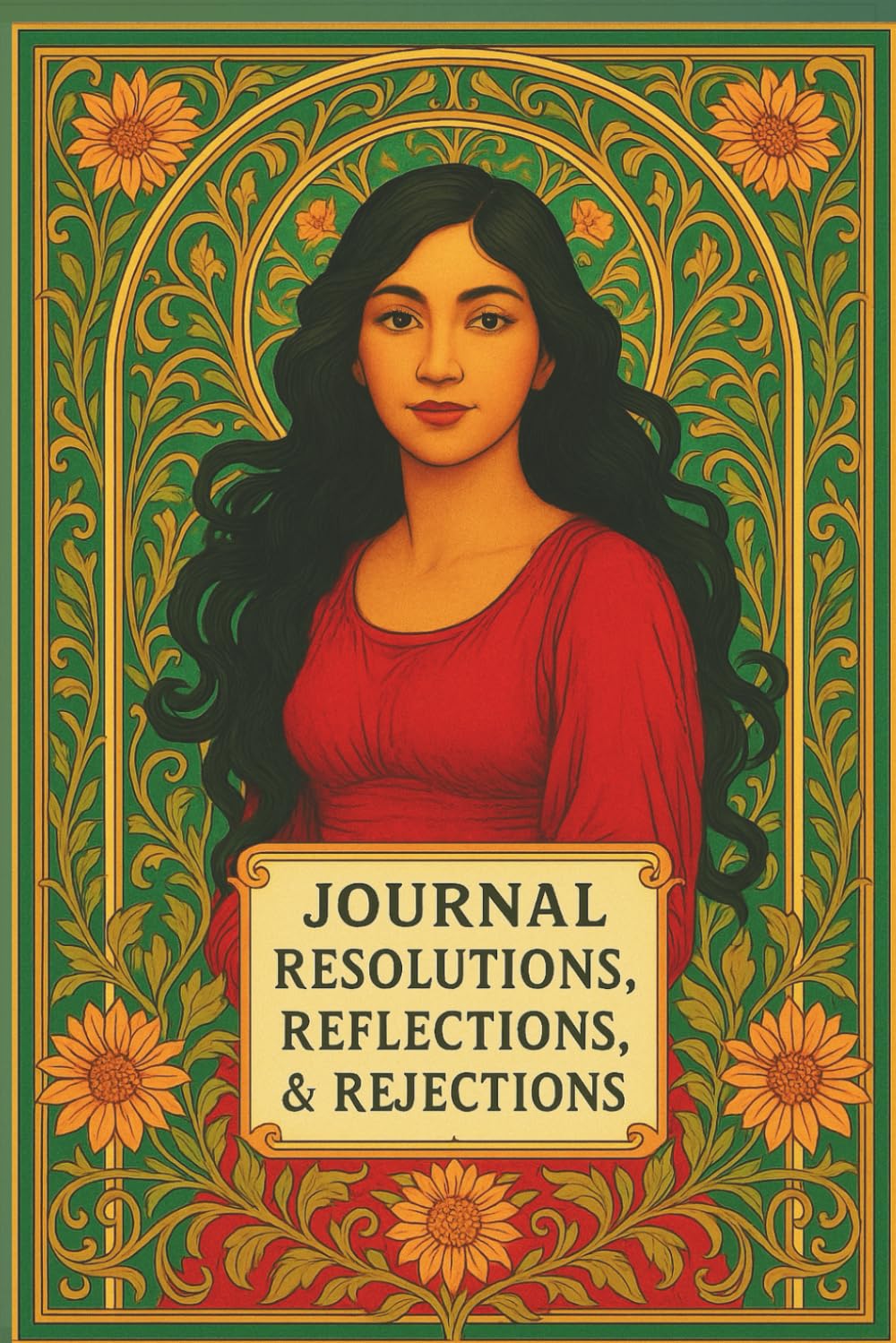 JOURNAL: RESOLUTIONS, REFLECTIONS, & REJECTIONS: SELF-REFLECTION COLLECTION— SUNFLOWER MUSE EDITION