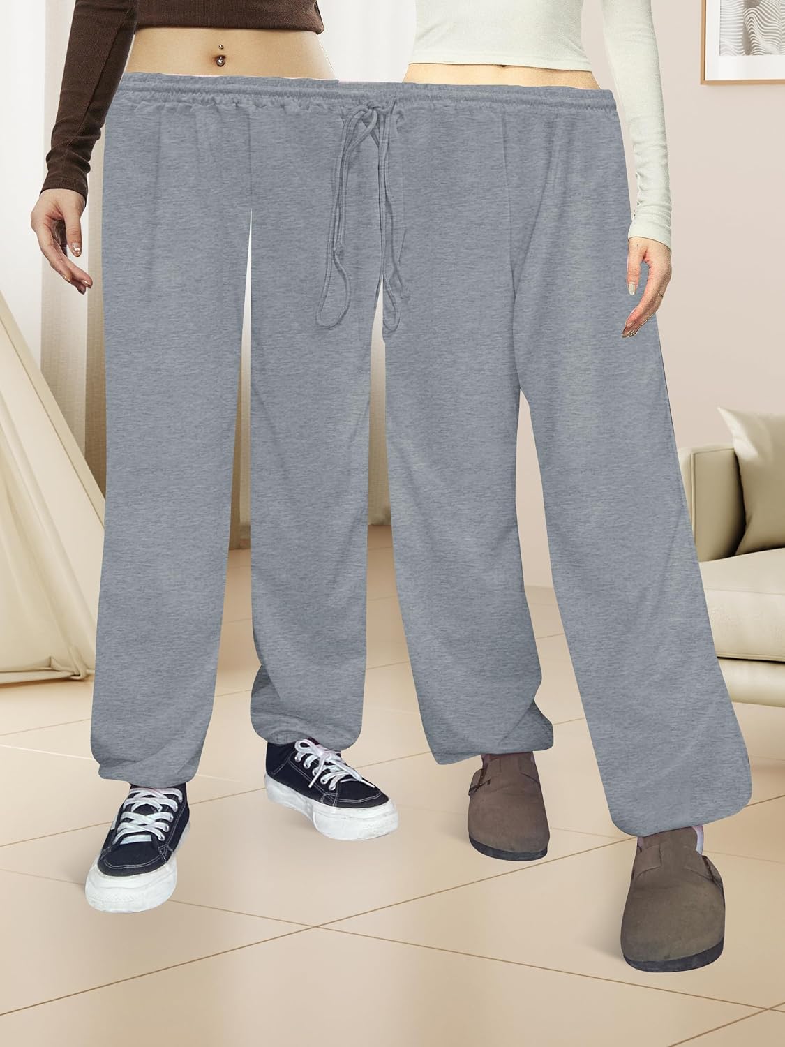 Jongdari Couples Sweatpants, Mr and Mrs Funny Jumpsuit Sweat Pants Joggers for Couple Wife
