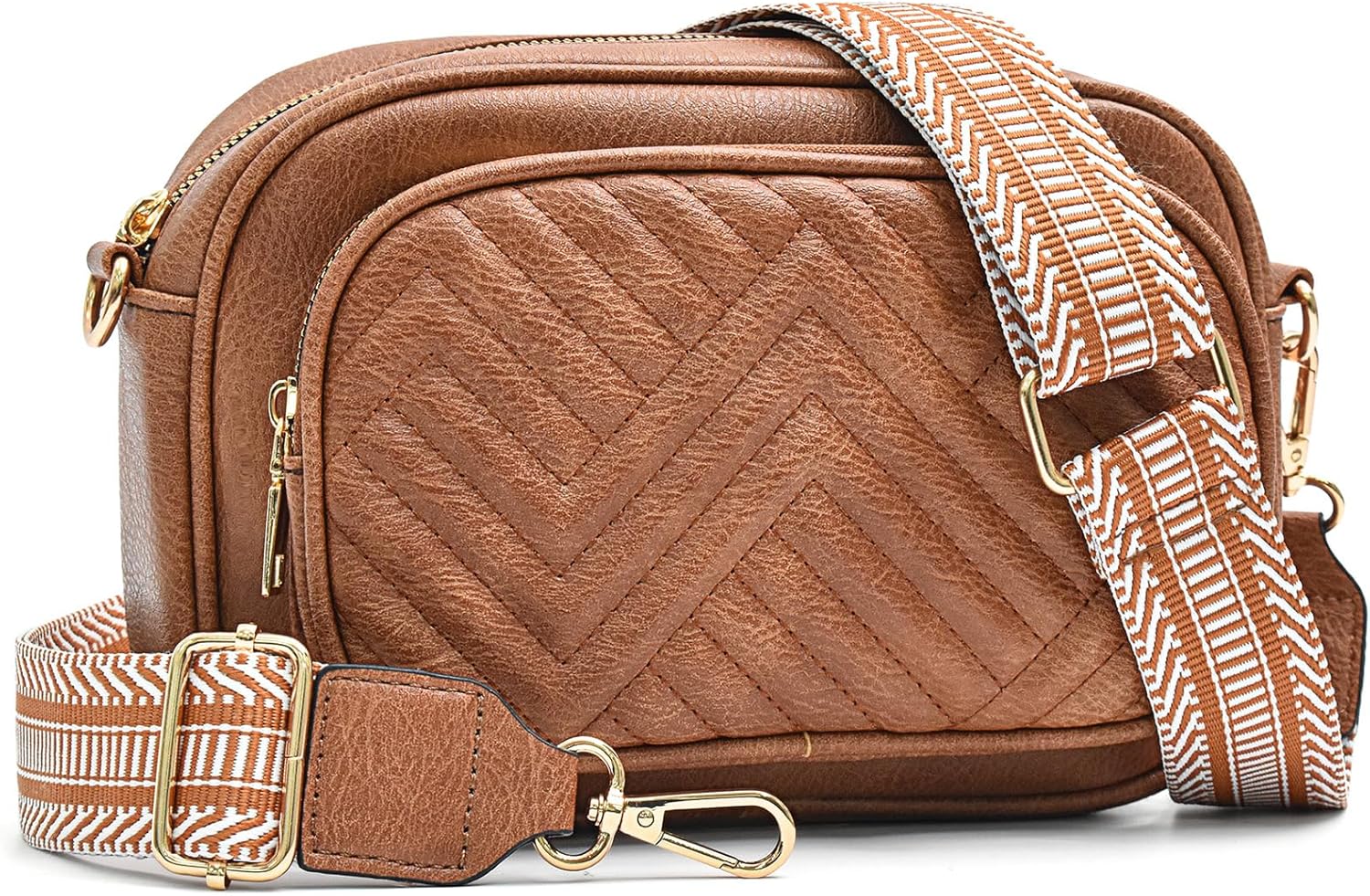 Quilted Crossbody Bags Purse for Women Small Vegan Leather Shoulder Handbags Purses with Two Straps | Quilted, Purse, Small, Vegan Leather, Purses, with Two Straps